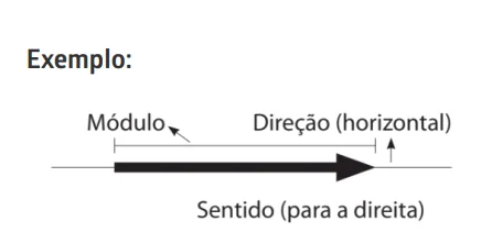 Fórmula de cálculo grandeza vetorial